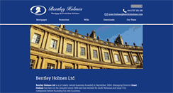 Desktop Screenshot of bentleyholmes.com